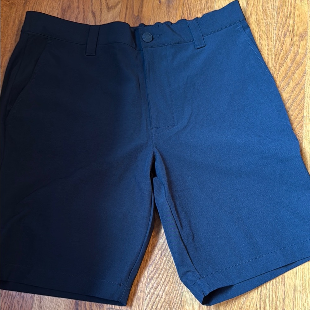 Banana Republic Dark Blue Flat Front Shorts